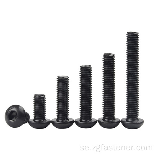 10.9 Grad Socket Hexagon Round Head Screw ISO7380